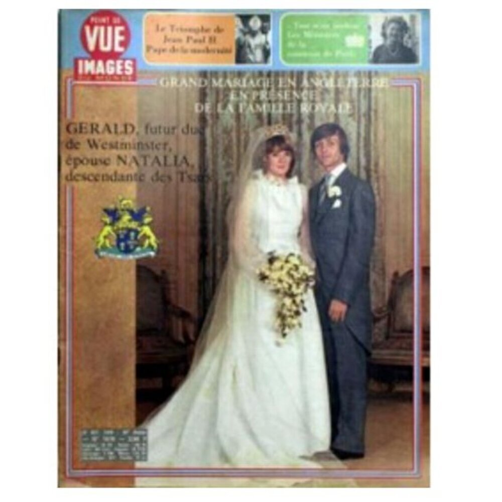POINT DE VUE 1579 Mariage Gerald Lord Grosvenor Westminster Jean Paul II - Picture 1 of 1